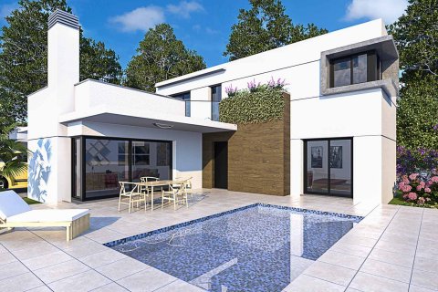 Huvila Lago Di Como, Mil Palmeras, Alicante, Espanja 3 makuuhuonetta, 122 m2 No. 64877