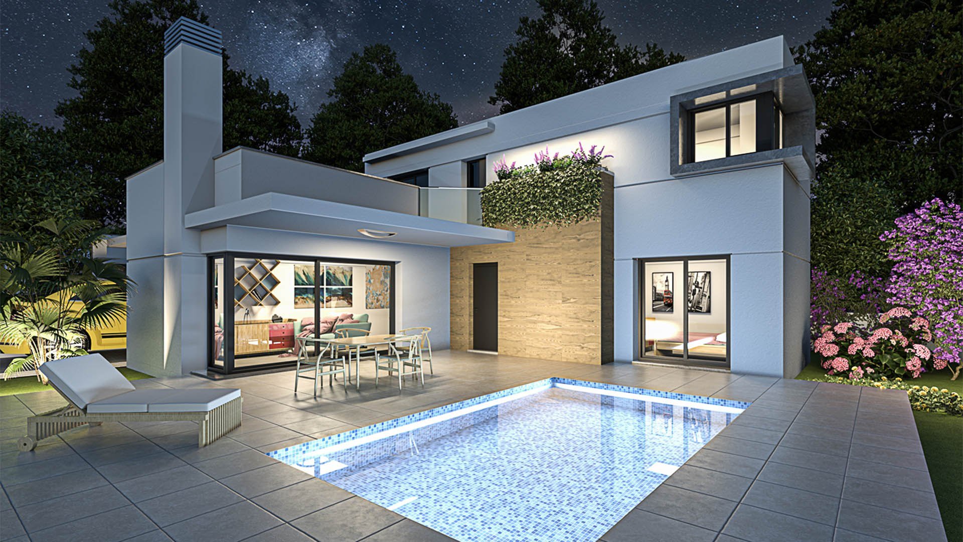 Villa in Lago Di Como, Mil Palmeras, Alicante, Spanien 3 Schlafzimmer, 122 m2 Nr. 64877