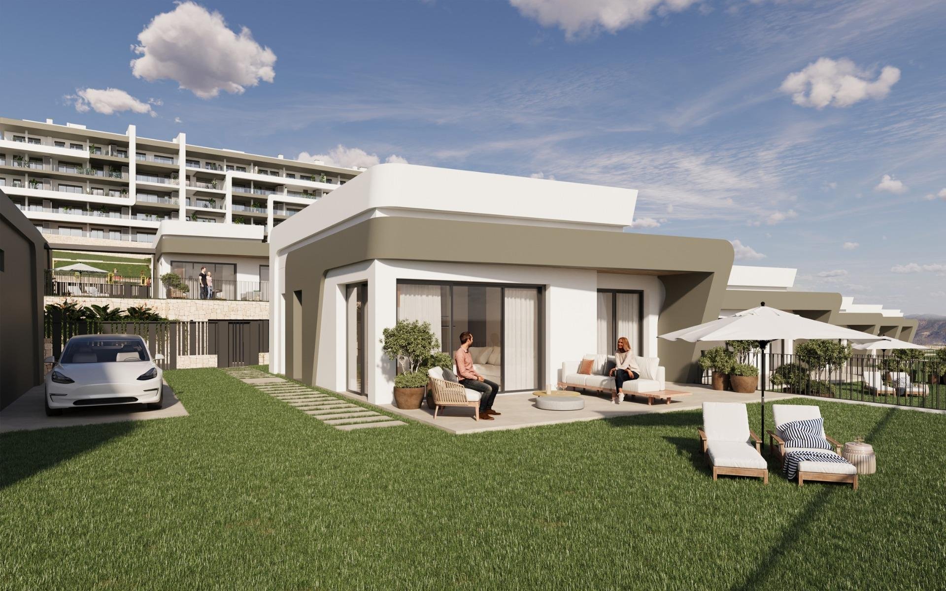 Villa à Mutxamel, Alicante, Espagne 3 chambres, 112 m2 No. 142330