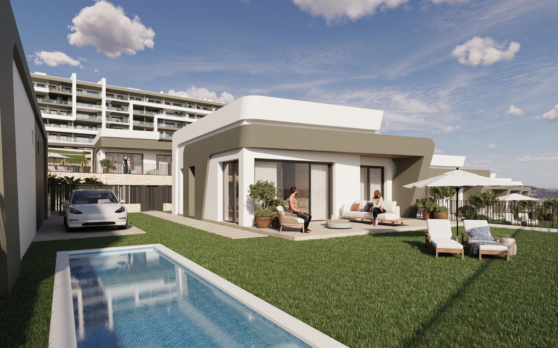 Villa i Mutxamel, Alicante, Spanien 3 sovrum, 247 kvm. Nr. 142331