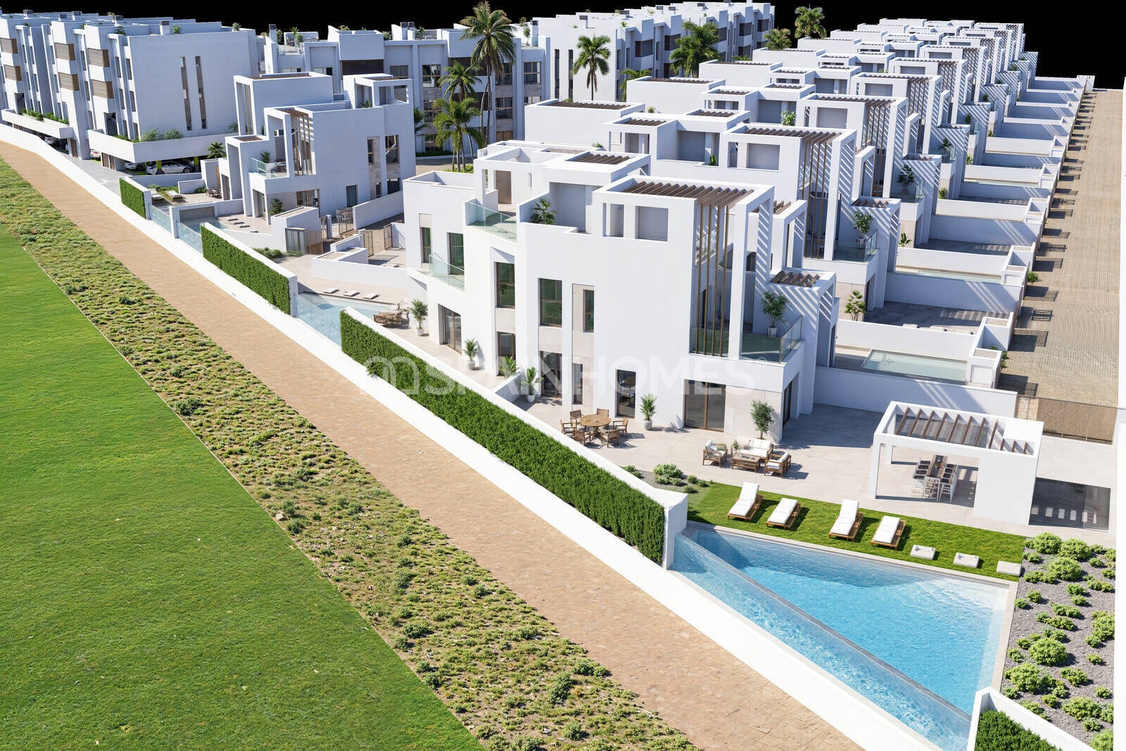 Willa w Los Alcazares, Murcia, Hiszpania 3 sypialnie, 99 mkw. nr 161595