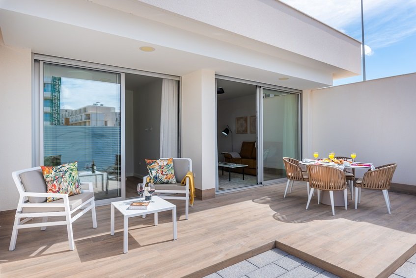Dzīvoklis Alicante, Spānijā 2 istabas, 94 m2 Nr. 145043