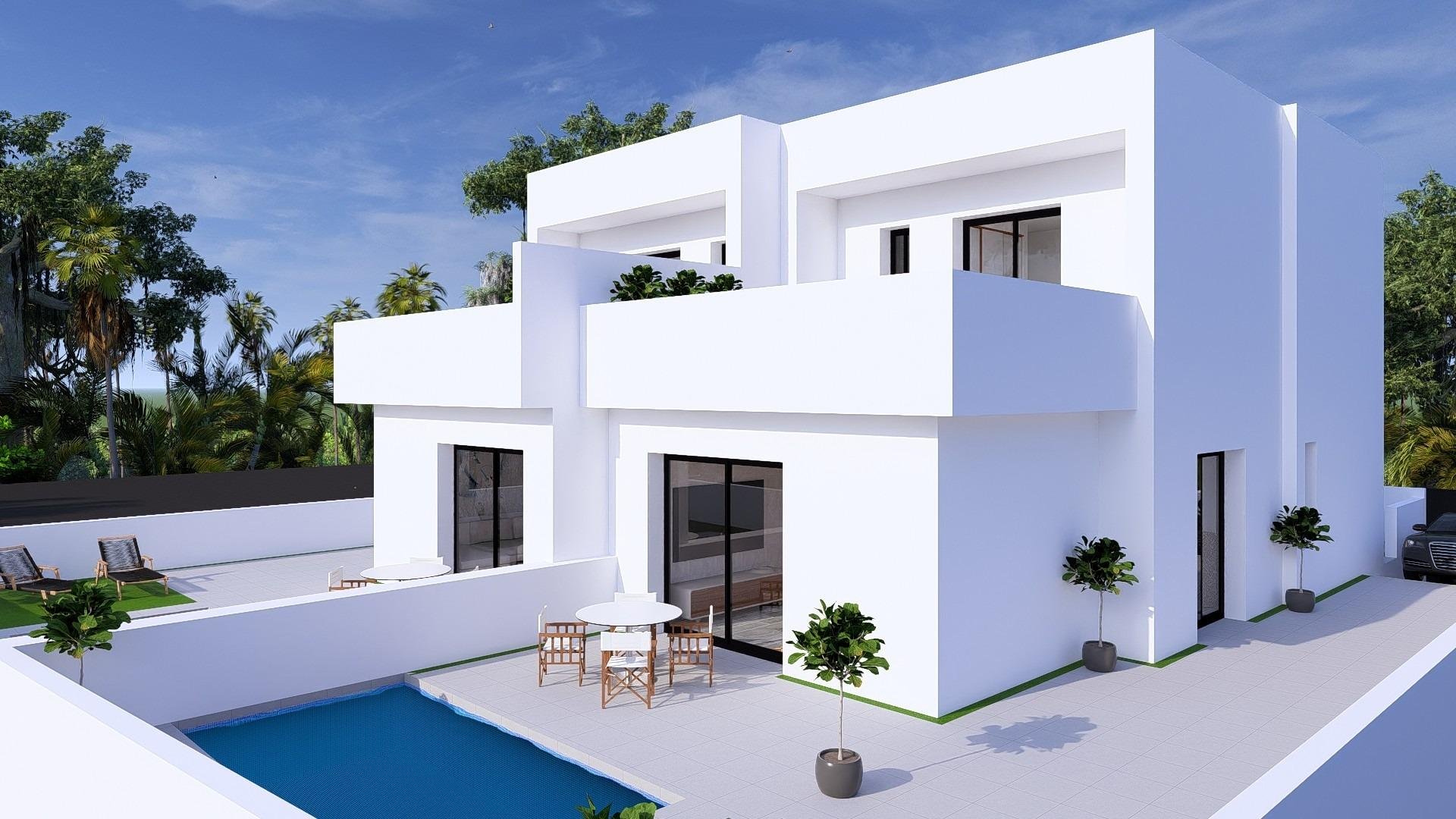 Villa a Daya Nueva, Alicante, Spagna 3 camere da letto, 130 mq. N° 196212