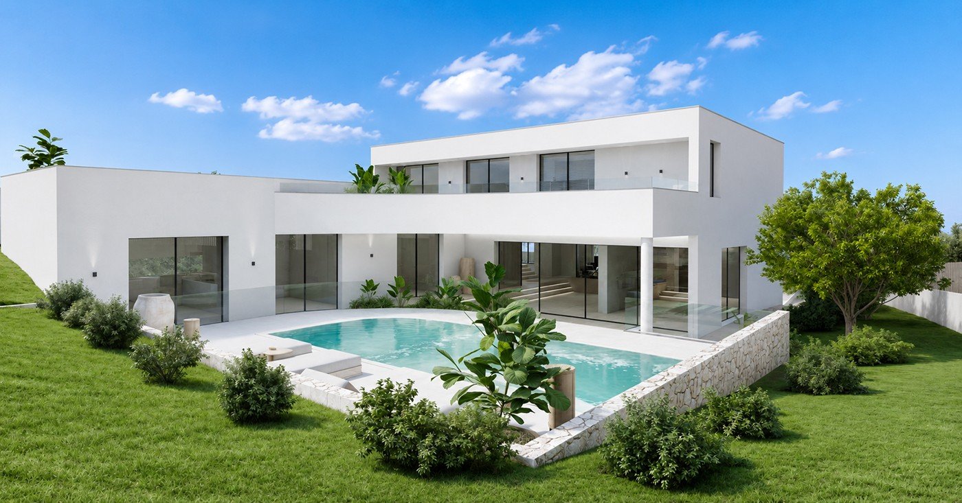 Zemes gabals Santa Ponsa, Mallorca, Spānijā 4 istabas, 400 m2 Nr. 196214