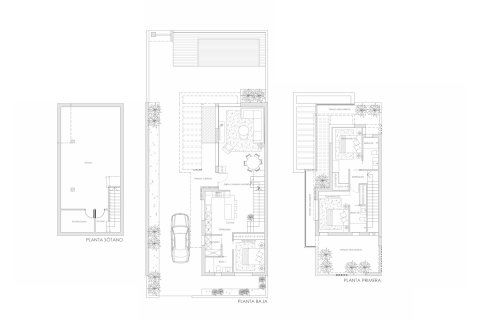 Планировка Виллы «3BR-12» 3 спальни в ЖК Mirador Santa Rosalía Lake
