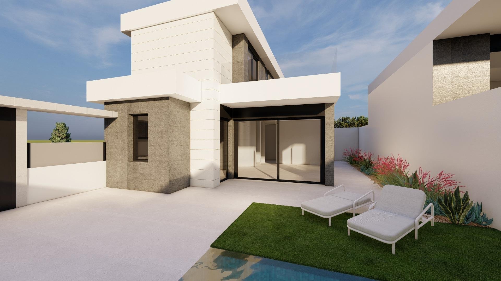 Villa a Pilar de la Horadada, Alicante, Spagna 3 camere da letto, 124 mq. N° 180915