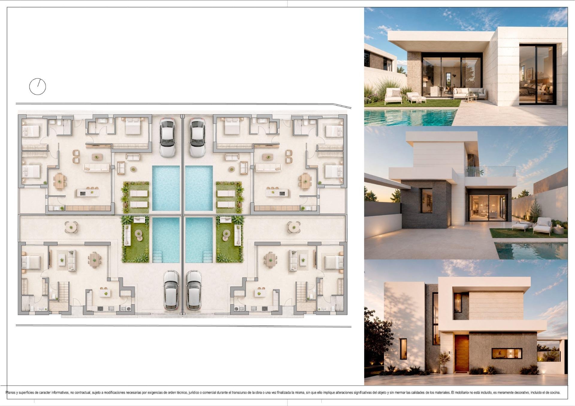 Villa a Pilar de la Horadada, Alicante, Spagna 3 camere da letto, 124 mq. N° 180915