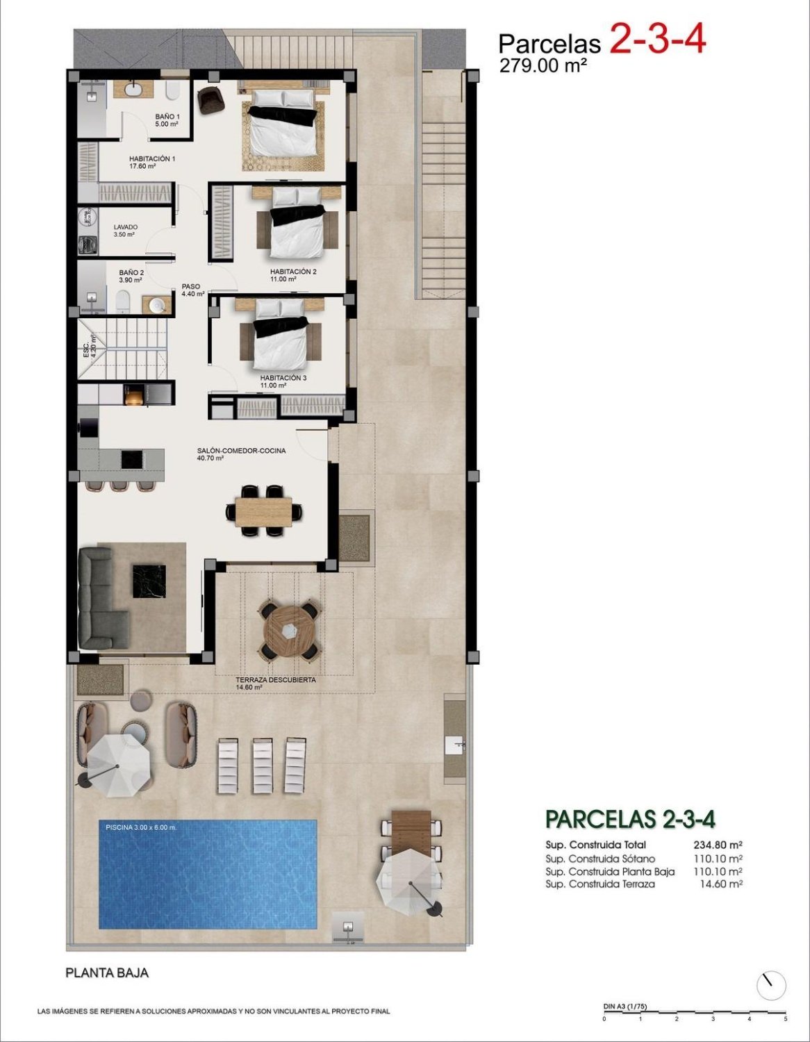 Villa in Ciudad Quesada, Alicante, Spanien 4 Schlafzimmer, 220 m2 Nr. 180393