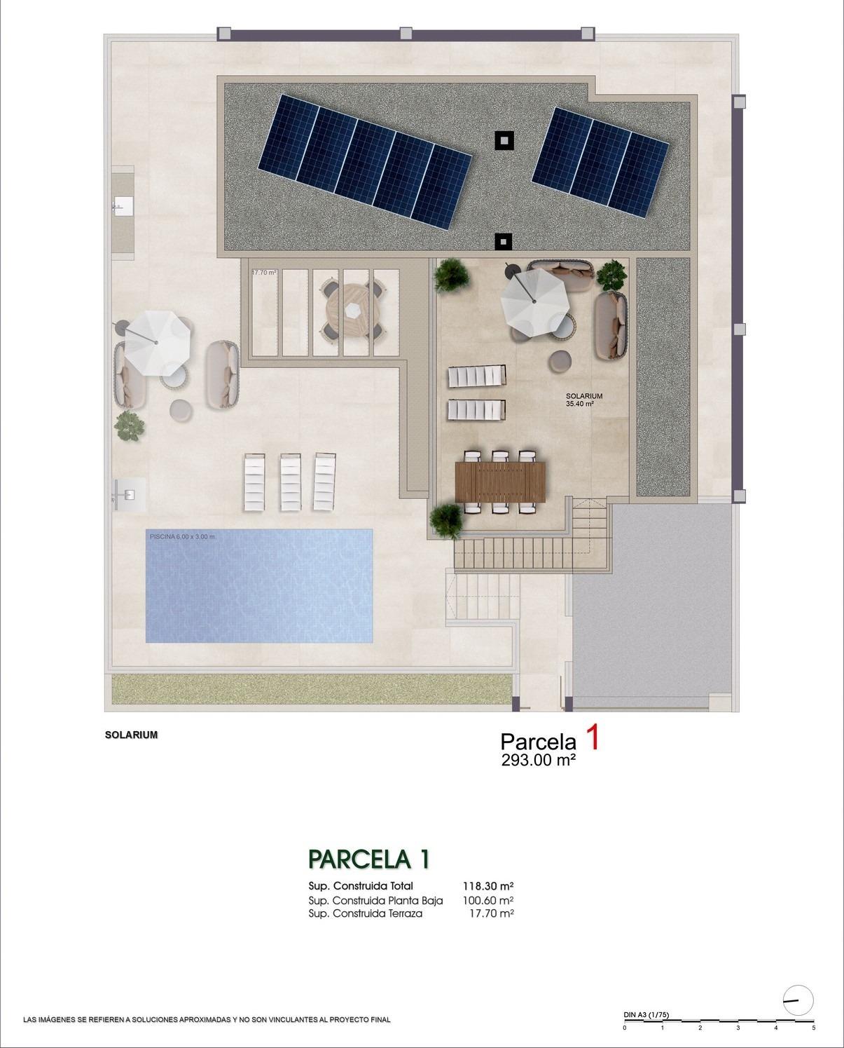 Villa en Ciudad Quesada, Alicante, España 3 dormitorios, 118 m2 No. 180394