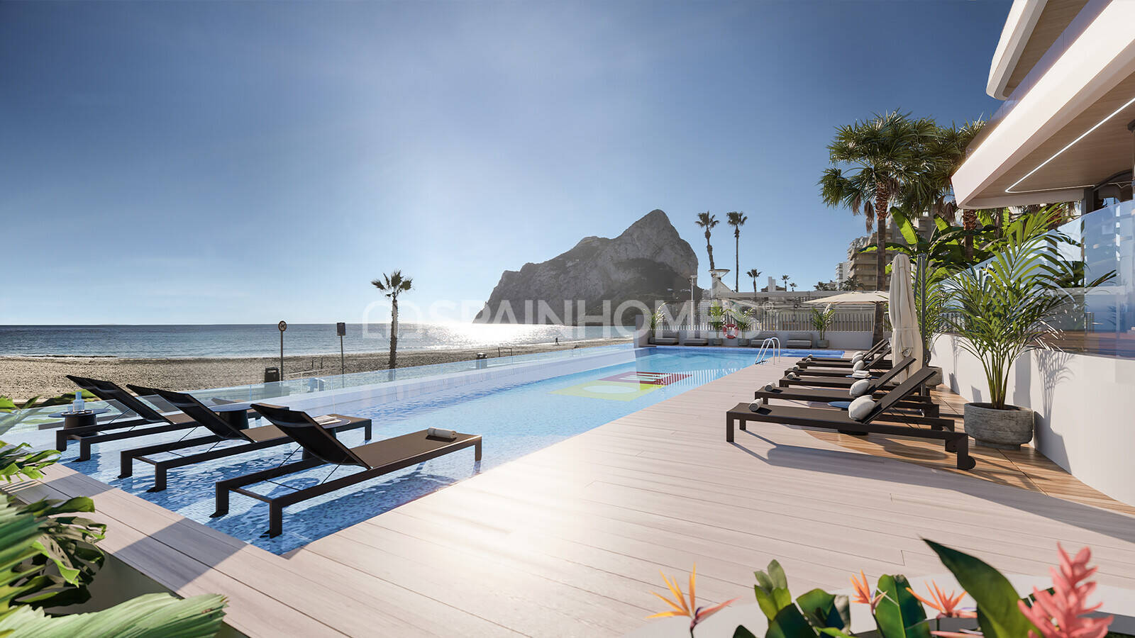 Attico a Calpe, Alicante, Spagna 3 camere da letto, 143 mq. N° 172054