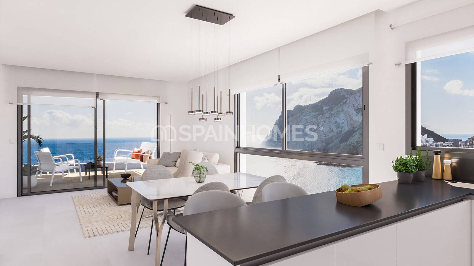 Wohnung in Calpe, Alicante, Spanien 3 Schlafzimmer, 98 m2 Nr. 172053