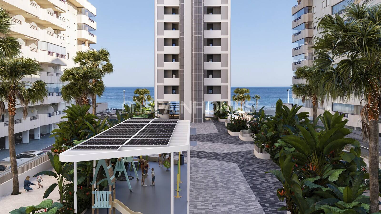 Apartamento en Calpe, Alicante, España 1 dormitorio, 48 m2 No. 172051