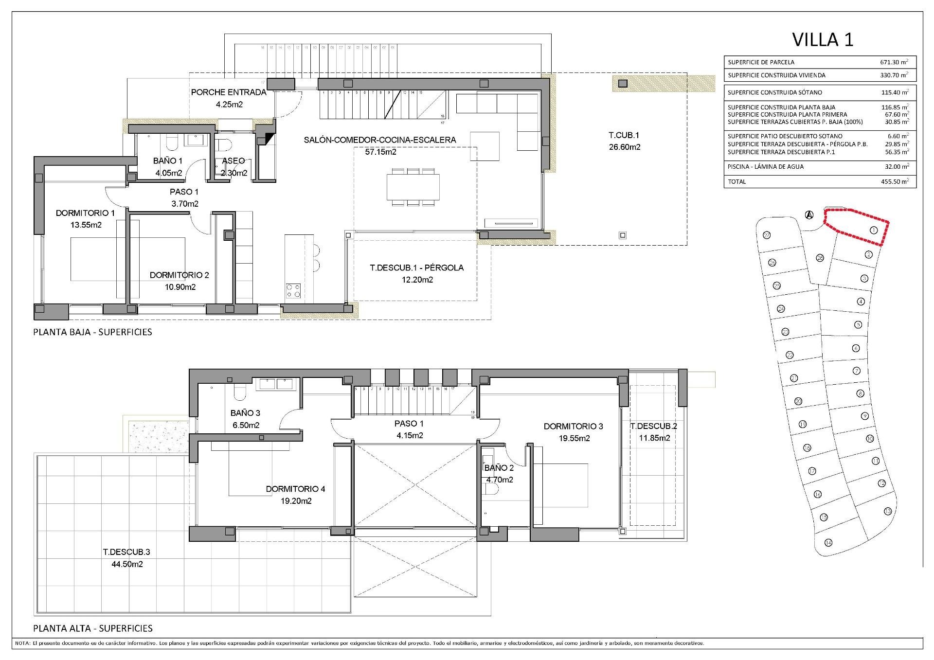 Villa a Finestrat, Alicante, Spagna 4 camere da letto, 330 mq. N° 111232