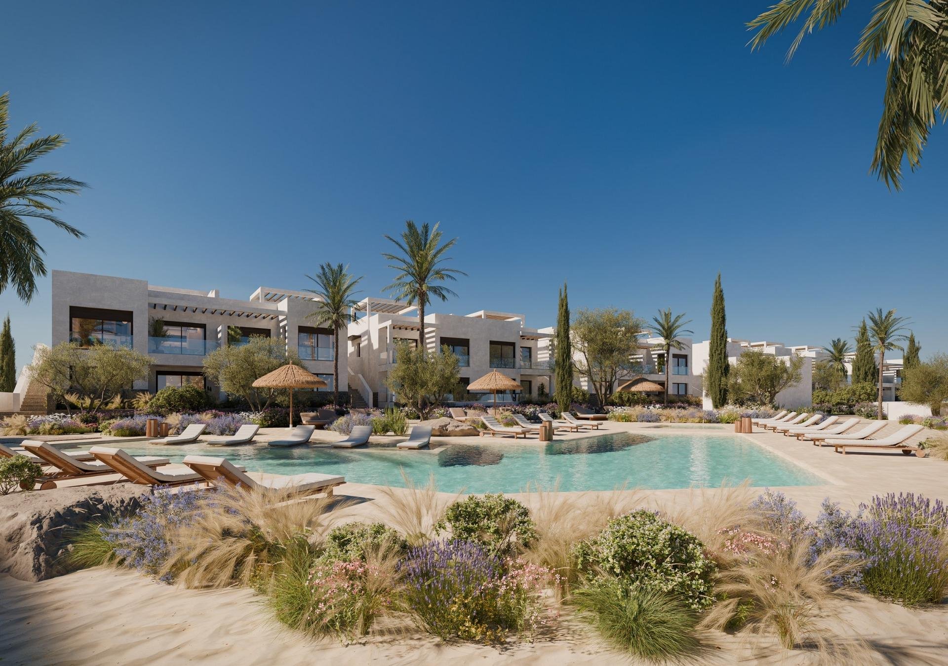 Lägenhet i Mojacar, Almeria, Spanien 2 sovrum, 81 kvm. Nr. 141655