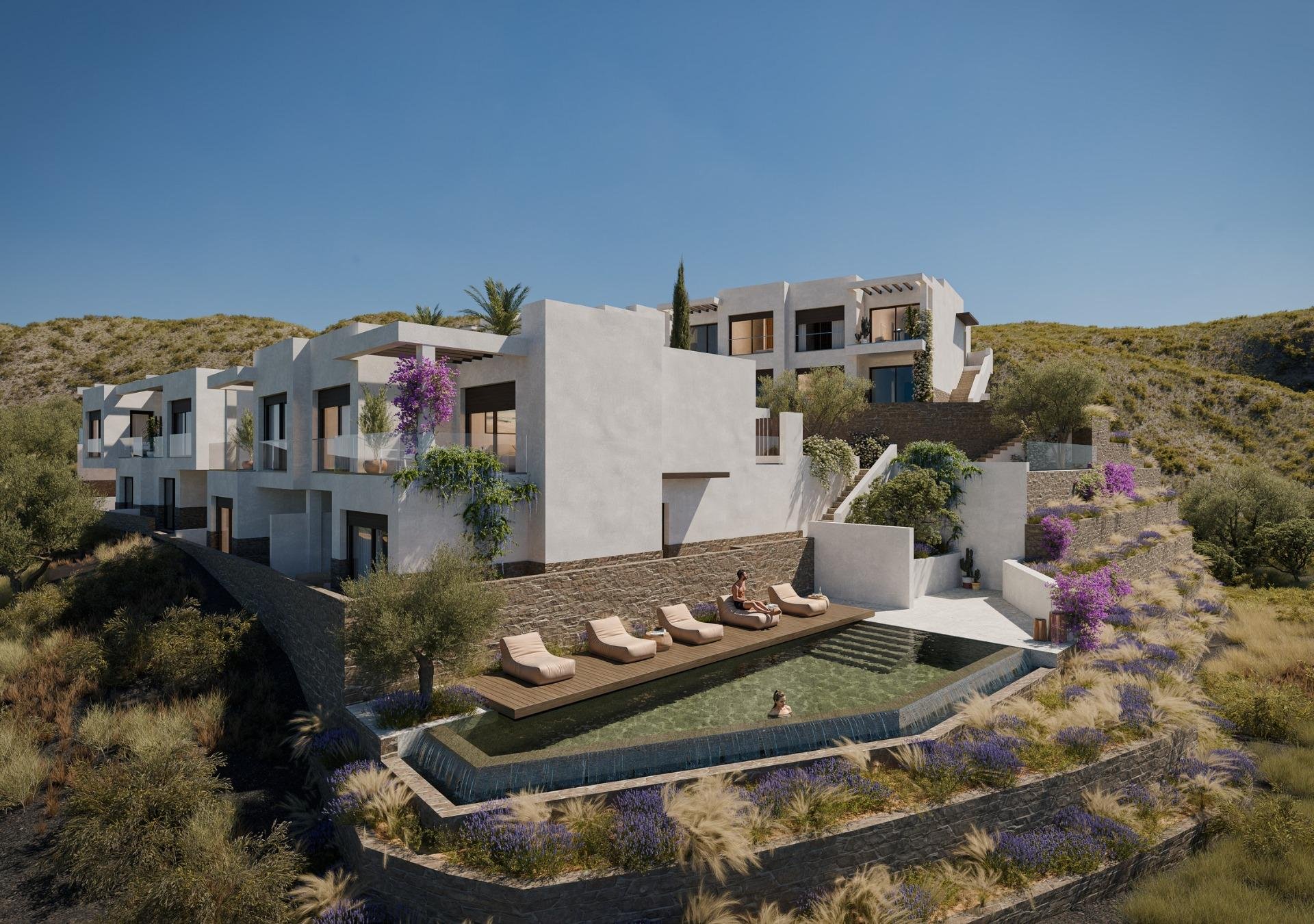 Lägenhet i Mojacar, Almeria, Spanien 2 sovrum, 81 kvm. Nr. 141655