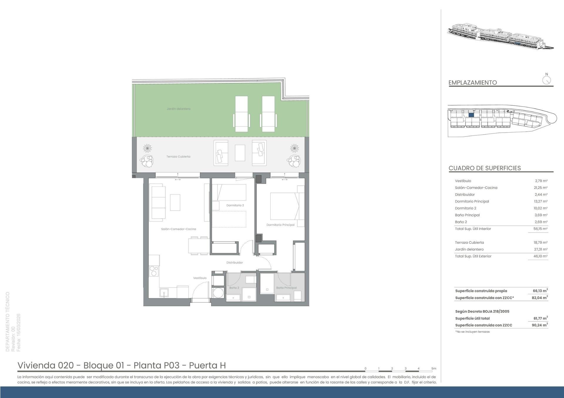 Dzīvoklis Estepona, Malaga, Spānijā 2 istabas, 90 m2 Nr. 169858