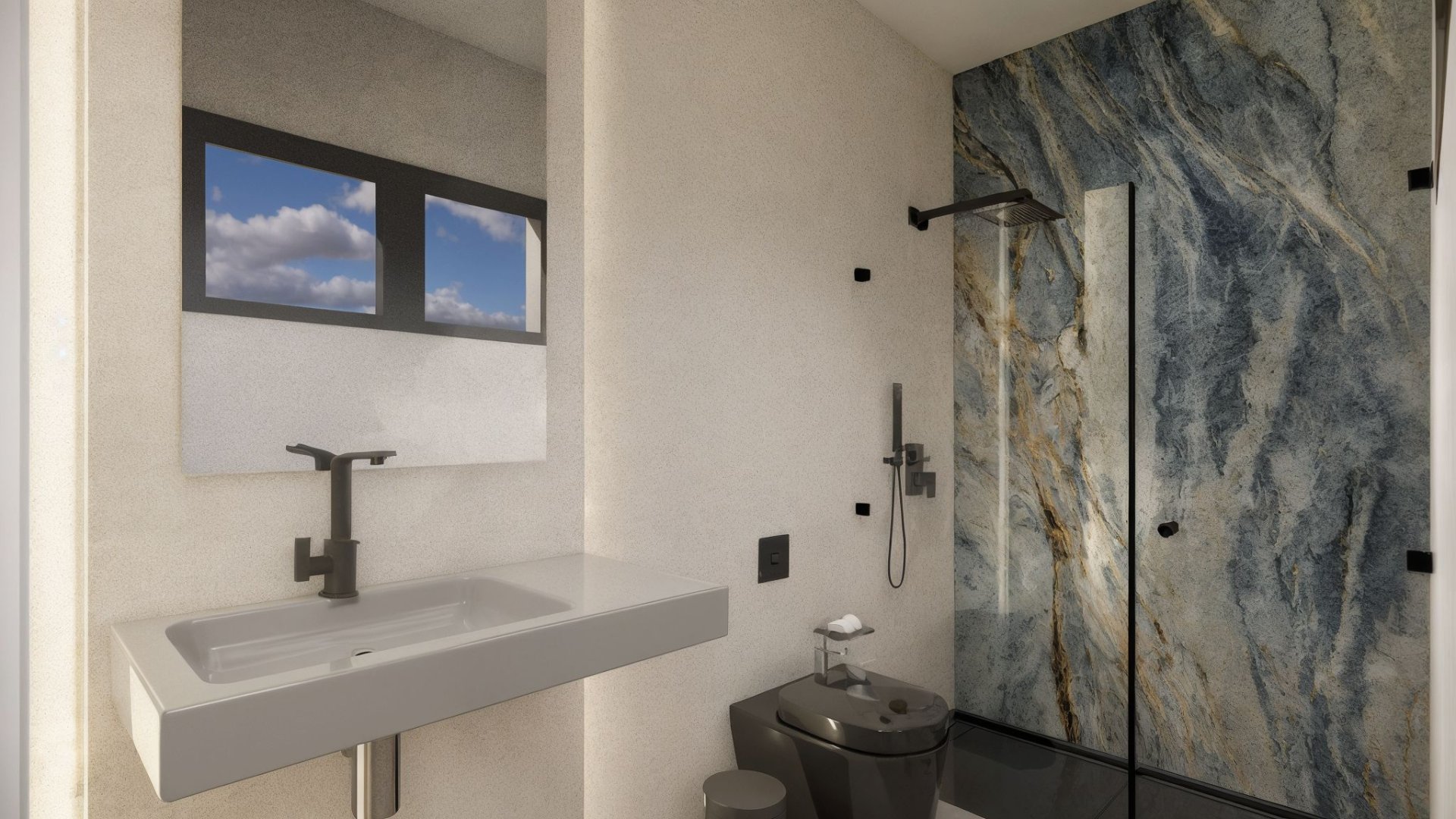 Radhus i La Herrada, Alicante, Spanien 4 sovrum, 130 kvm. Nr. 154965