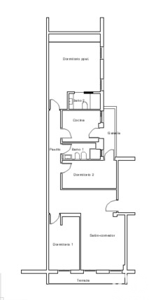 Wohnung in Madrid, Spanien 3 Schlafzimmer, 106 m2 Nr. 172611