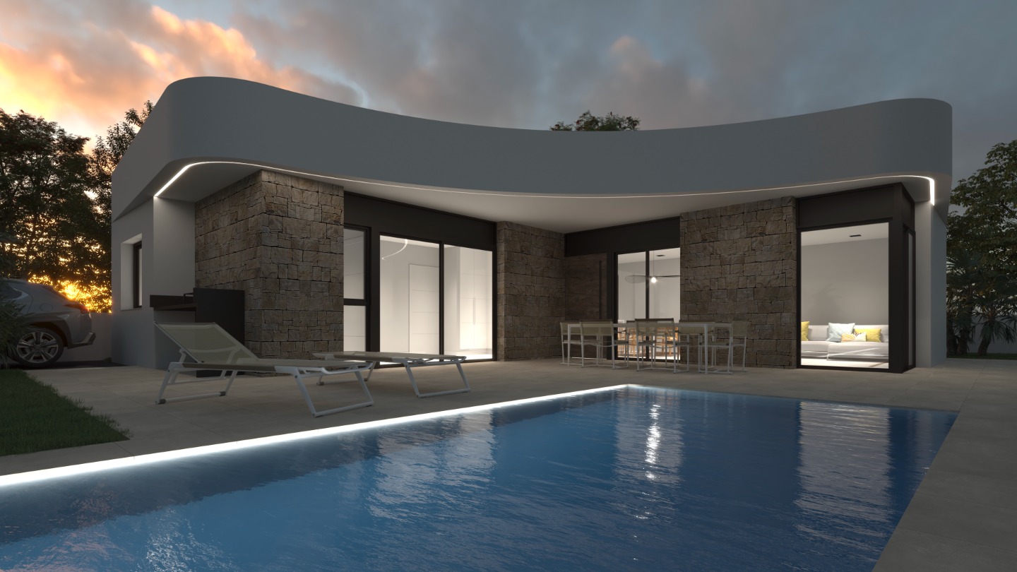 Huvila Los Montesinos, Alicante, Espanja 3 makuuhuonetta, 100 m2 No. 79914
