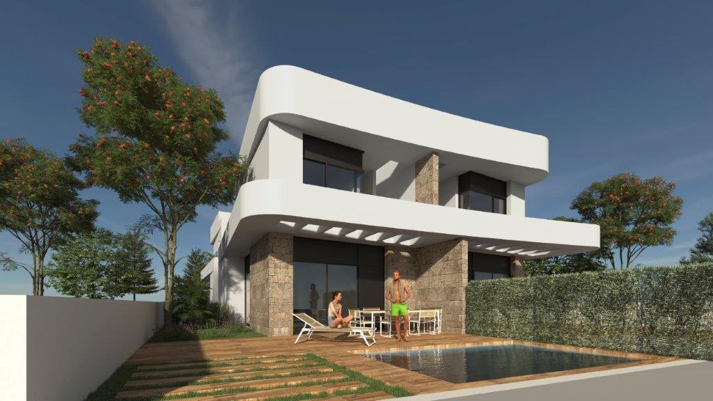 Huvila Los Montesinos, Alicante, Espanja 3 makuuhuonetta, 100 m2 No. 79914