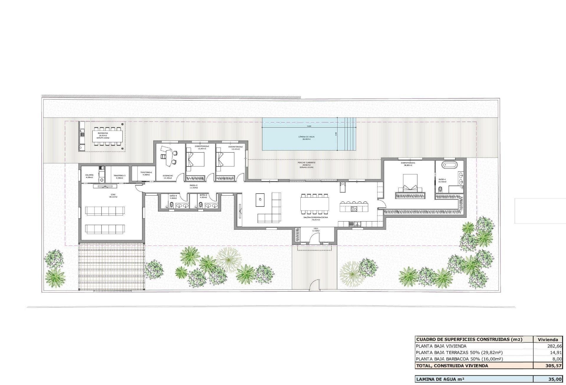 Villa à Polop, Alicante, Espagne 4 chambres, 283 m2 No. 187085
