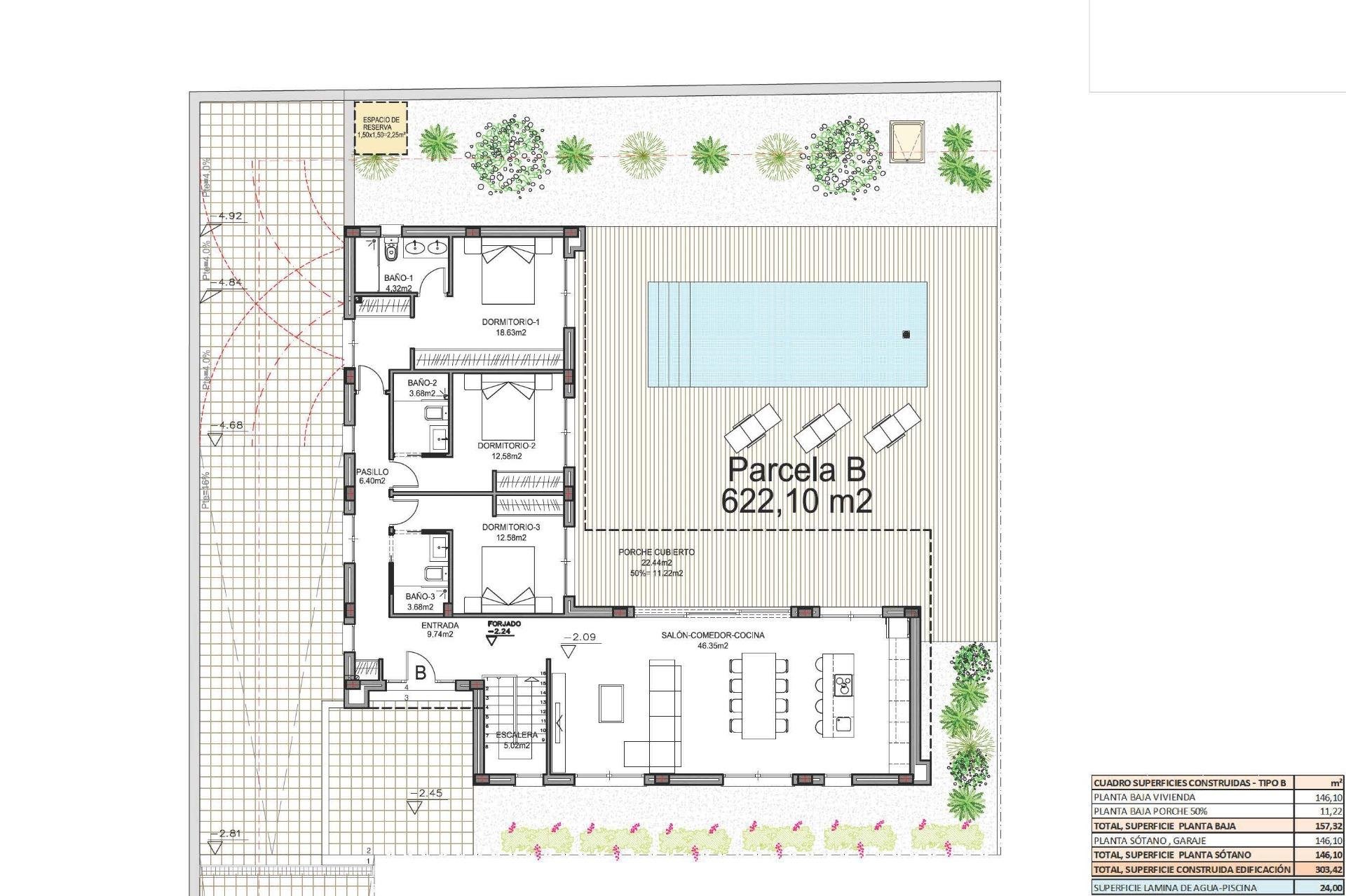 Villa à Polop, Alicante, Espagne 3 chambres, 303 m2 No. 187086
