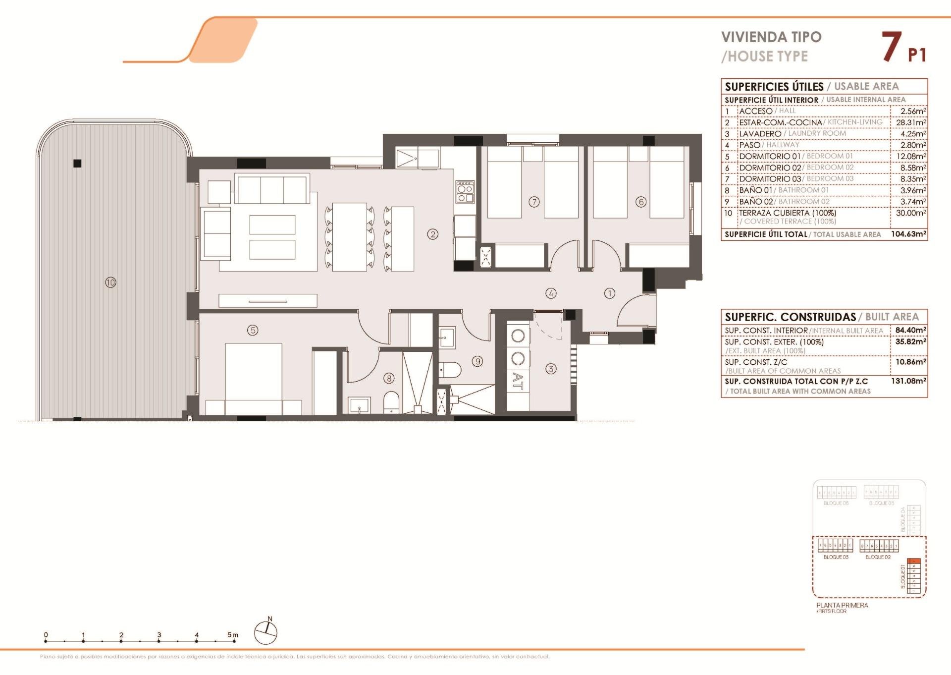 Dzīvoklis Torrevieja, Alicante, Spānijā 3 istabas, 84 m2 Nr. 187089