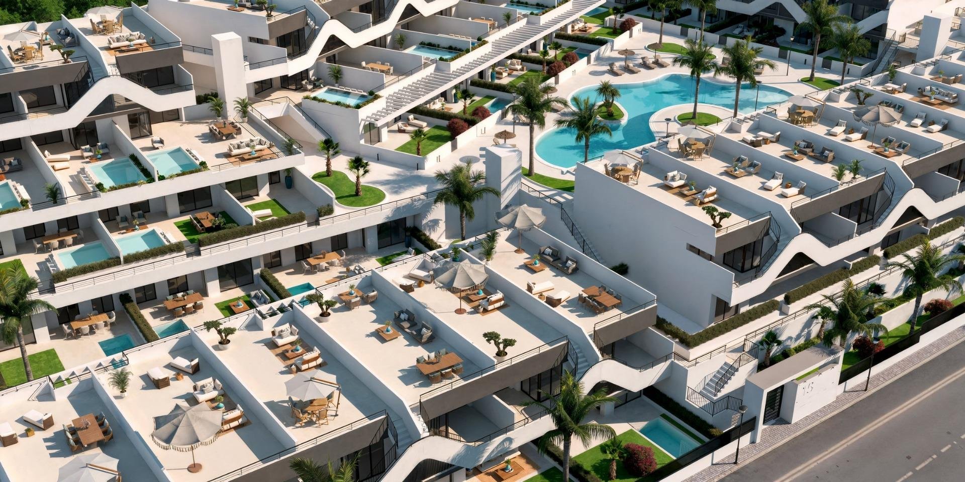 Dzīvoklis L'Alfàs del Pi, Alicante, Spānijā 2 istabas, 73 m2 Nr. 187084