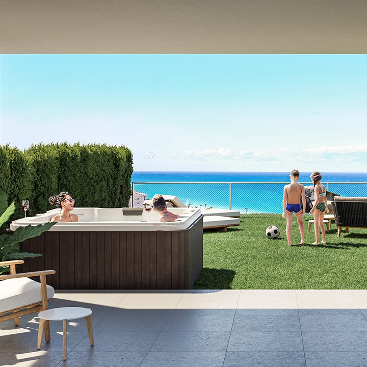 Apartament w Villajoyosa, Alicante, Hiszpania 2 sypialnie, 122 mkw. nr 144844