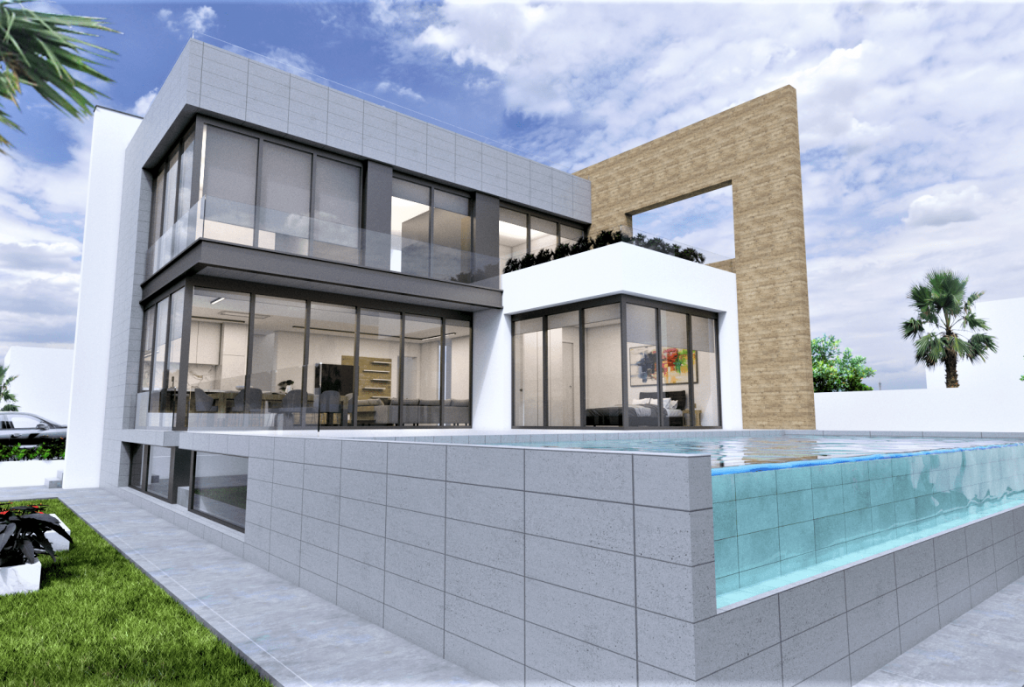Huvila Alicante, Espanja 4 makuuhuonetta, 333 m2 No. 144840