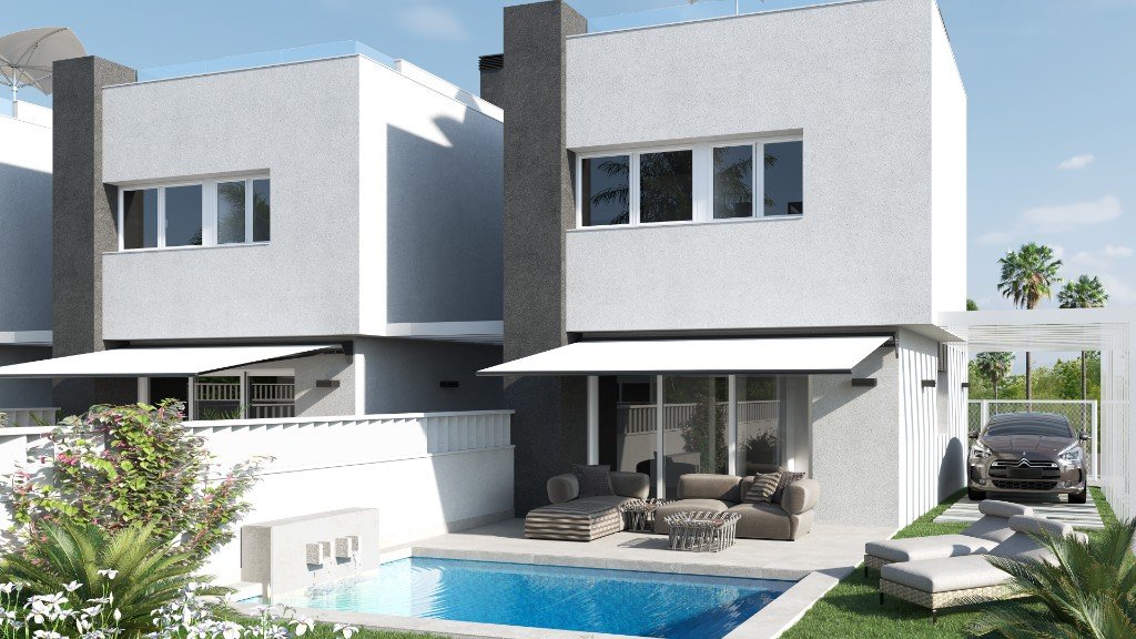 Villa Pilar de la Horadada, Alicante, Spānijā 2 istabas, 110 m2 Nr. 144842