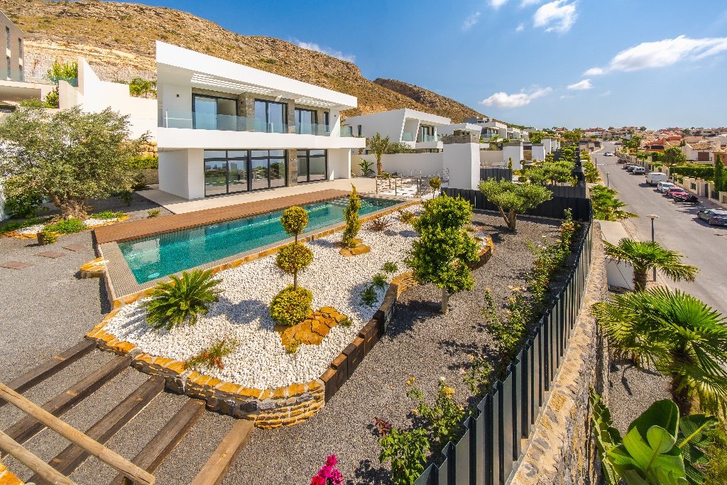 Villa Finestrat, Alicante, Spānijā 4 istabas,  Nr. 144841