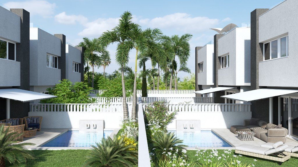 Villa i Pilar de la Horadada, Alicante, Spanien 3 sovrum, 110 kvm. Nr. 144843