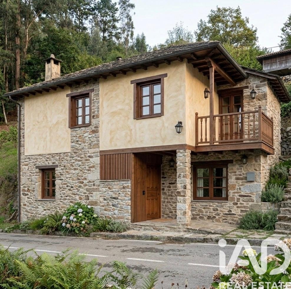 Villa i Candamo, Asturias, Spanien 3 sovrum, 124 kvm. Nr. 185586
