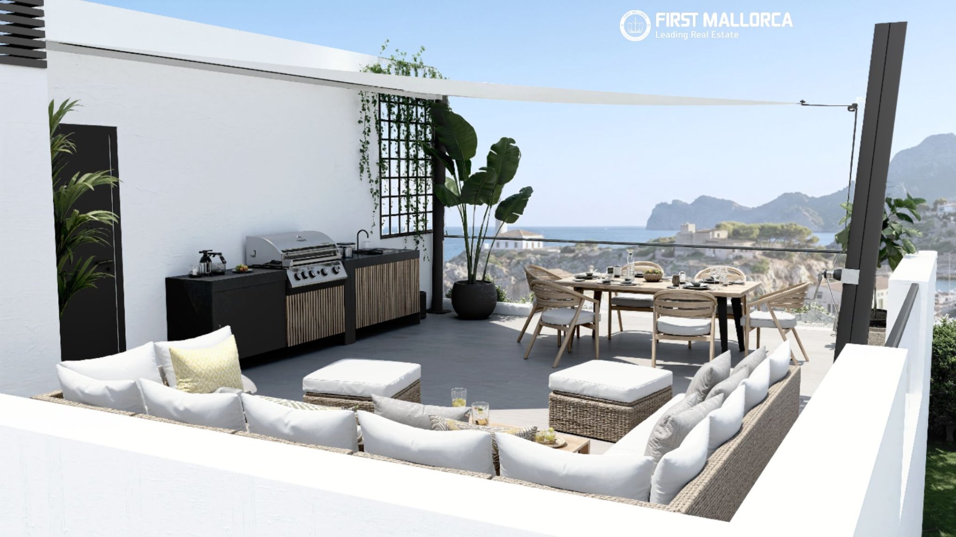 Villa in Mallorca, Spanien 3 Schlafzimmer, 320 m2 Nr. 192416