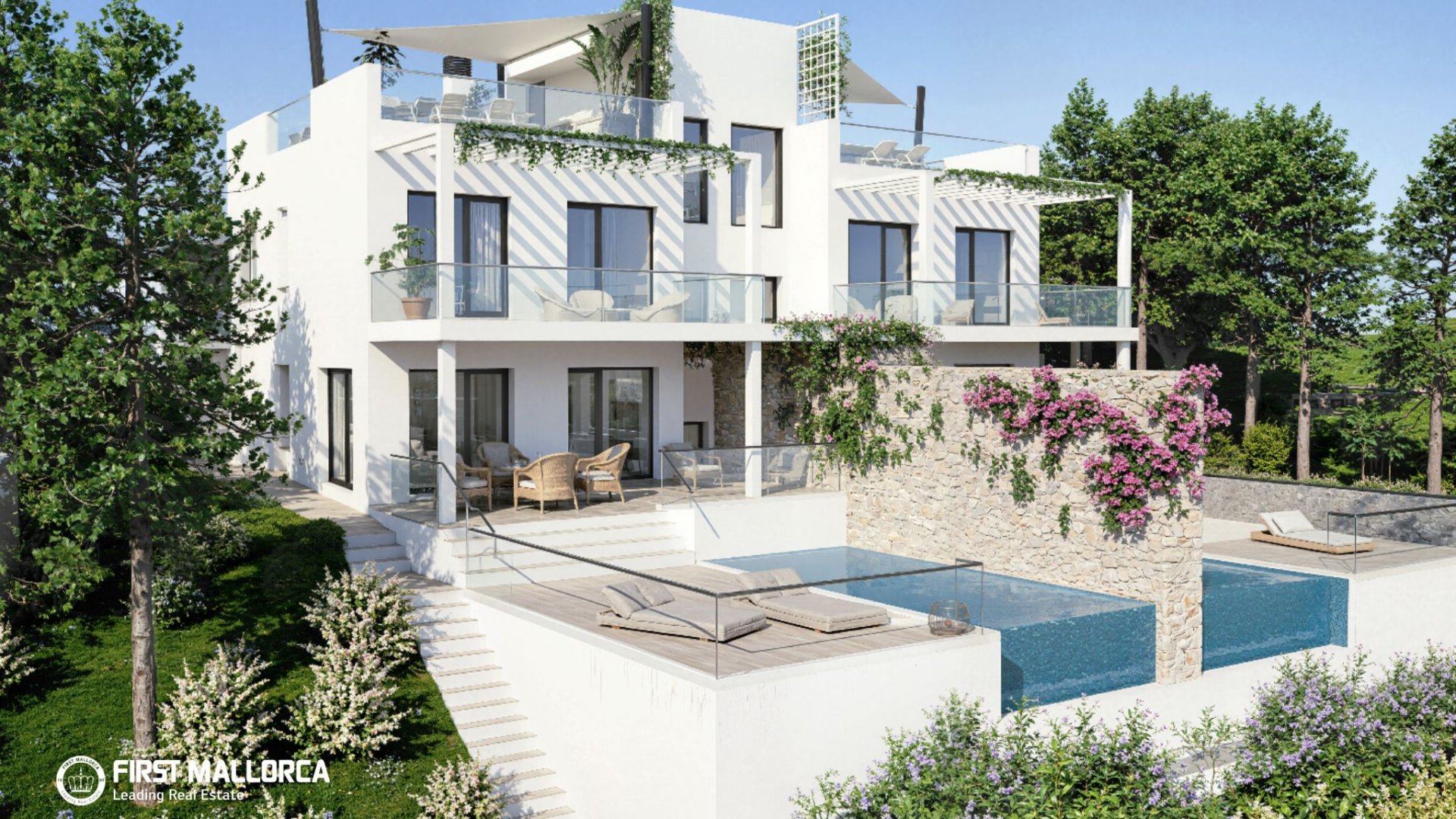 Villa in Mallorca, Spanien 3 Schlafzimmer, 320 m2 Nr. 192416