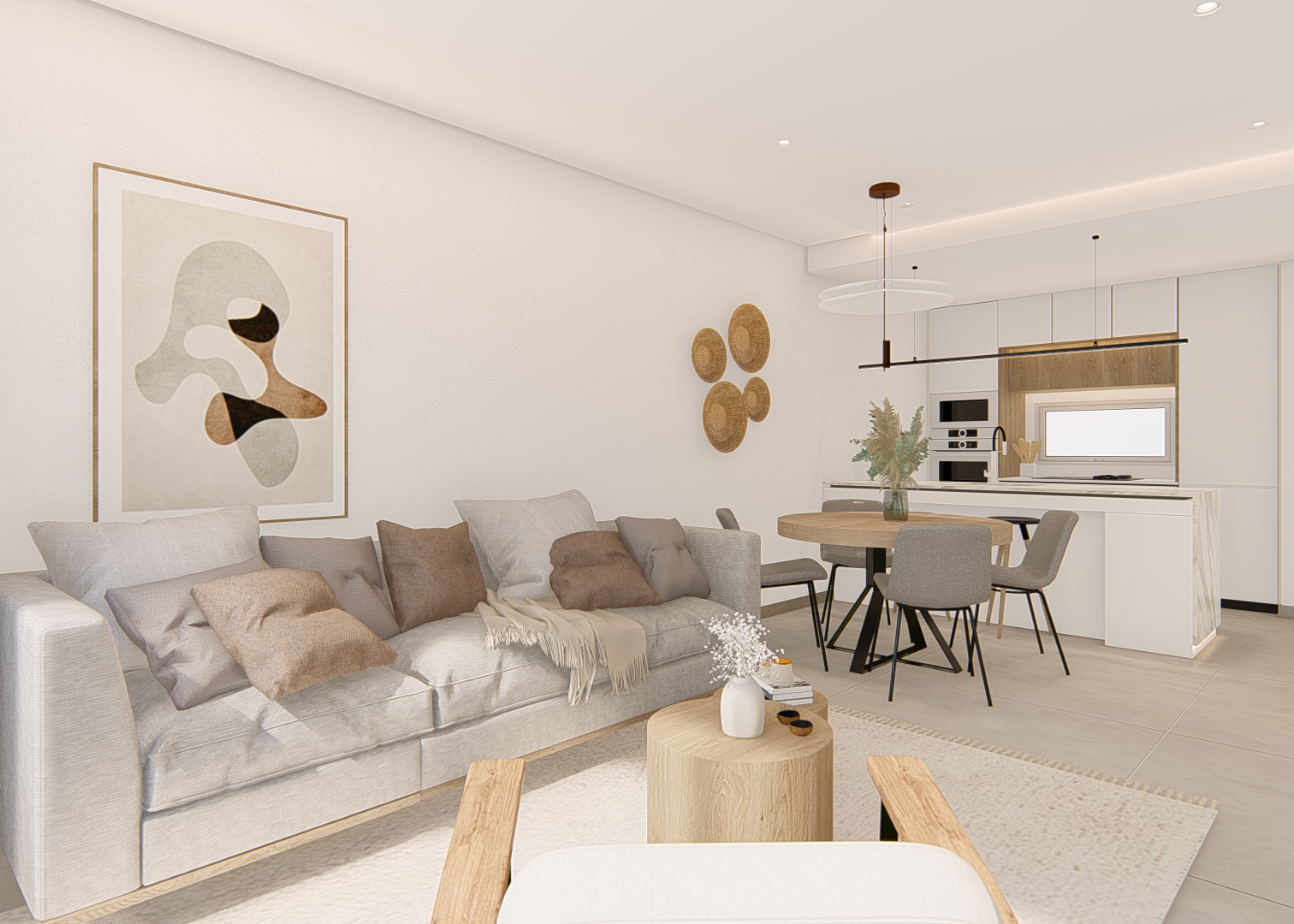 Квартира в Area Beach, Гуардамар-дель-Сегура, Аликанте, Испания 3 спальни, 118.19м2 №96765