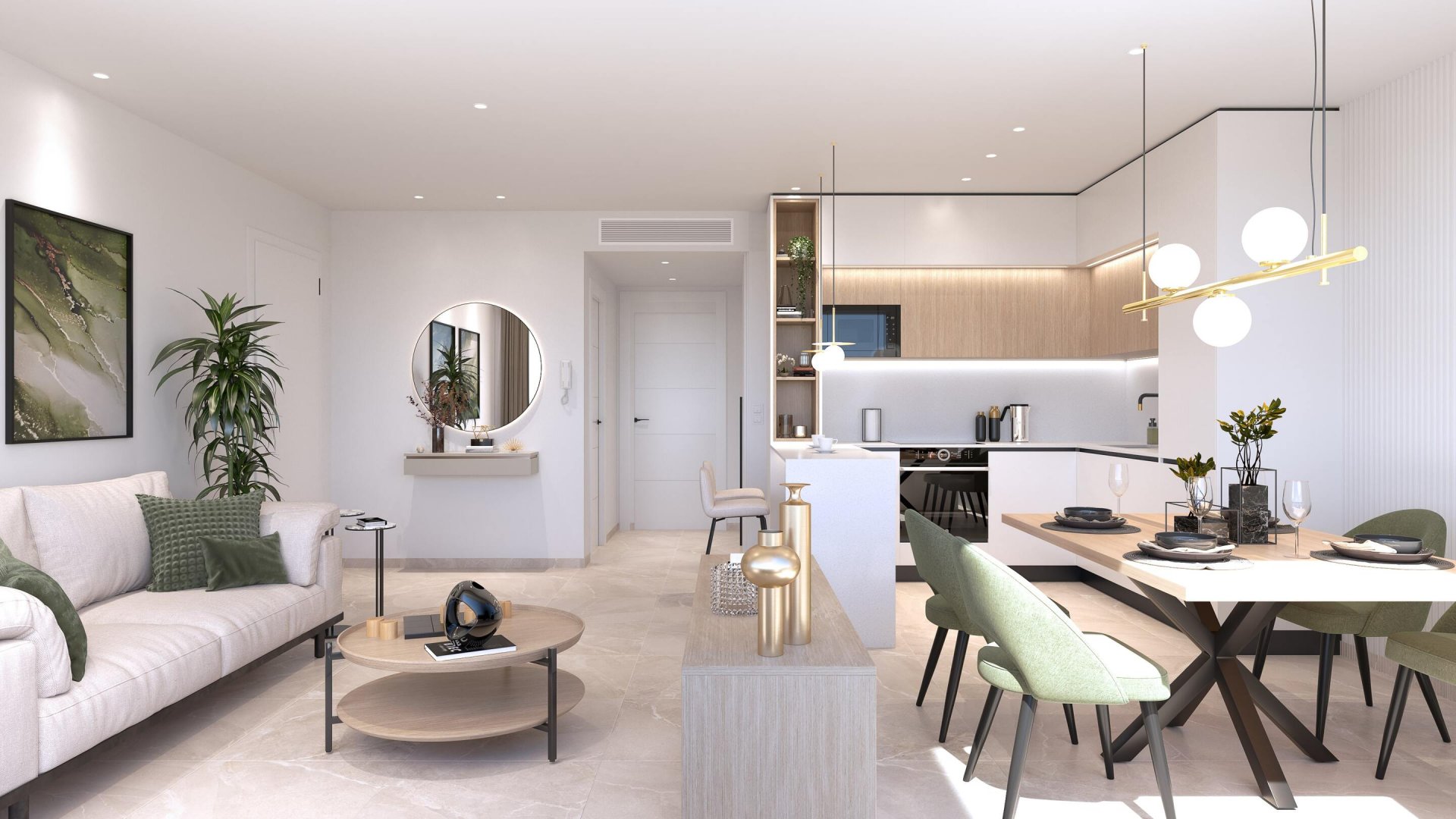 Dzīvoklis Los Balcones, Alicante, Spānijā 2 istabas, 115 m2 Nr. 110214