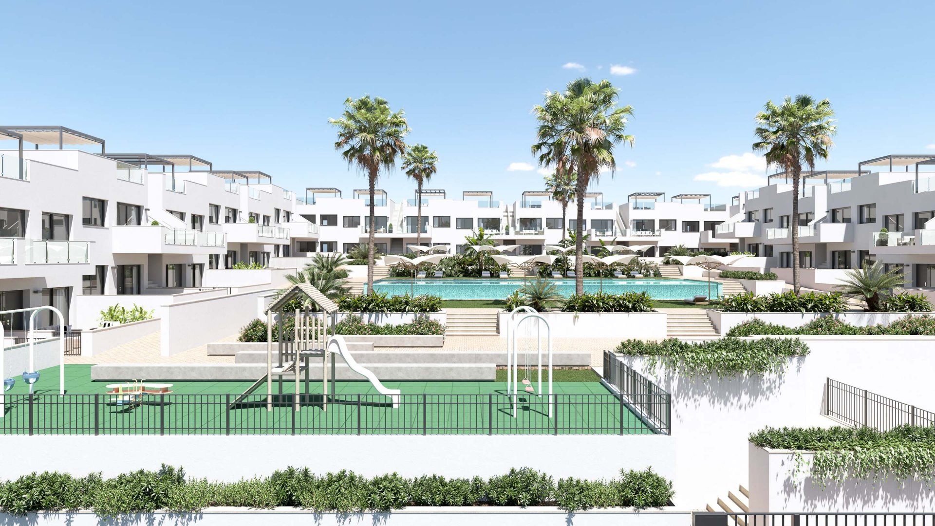 Dzīvoklis Los Balcones, Alicante, Spānijā 2 istabas, 115 m2 Nr. 110214