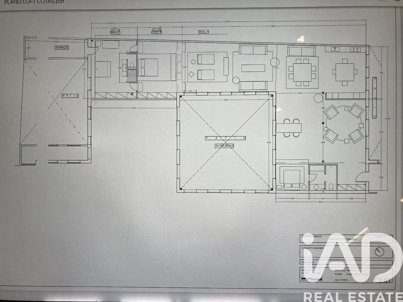 Penthauss Barcelona, Spānijā 2 istabas, 293 m2 Nr. 152643
