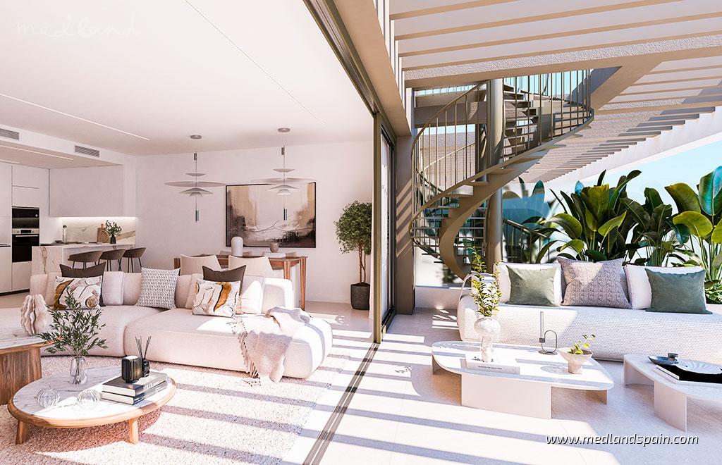Apartament w Estepona, Malaga, Hiszpania 3 sypialnie, 102 mkw. nr 132974