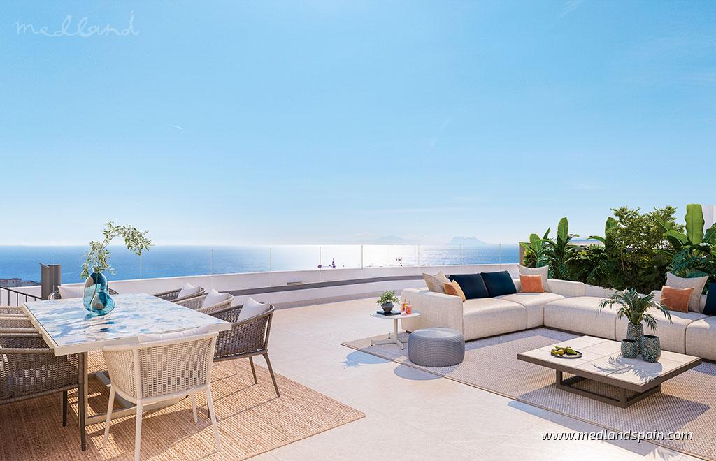 Apartament w Estepona, Malaga, Hiszpania 3 sypialnie, 102 mkw. nr 132974