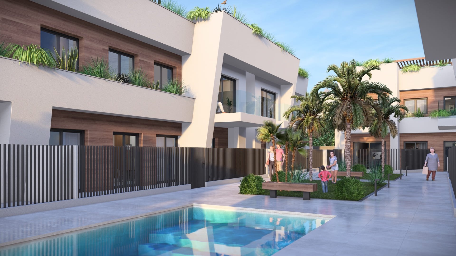 Bungalow in Torre-Pacheco, Murcia, Spanien 2 Schlafzimmer, 68 m2 Nr. 134664