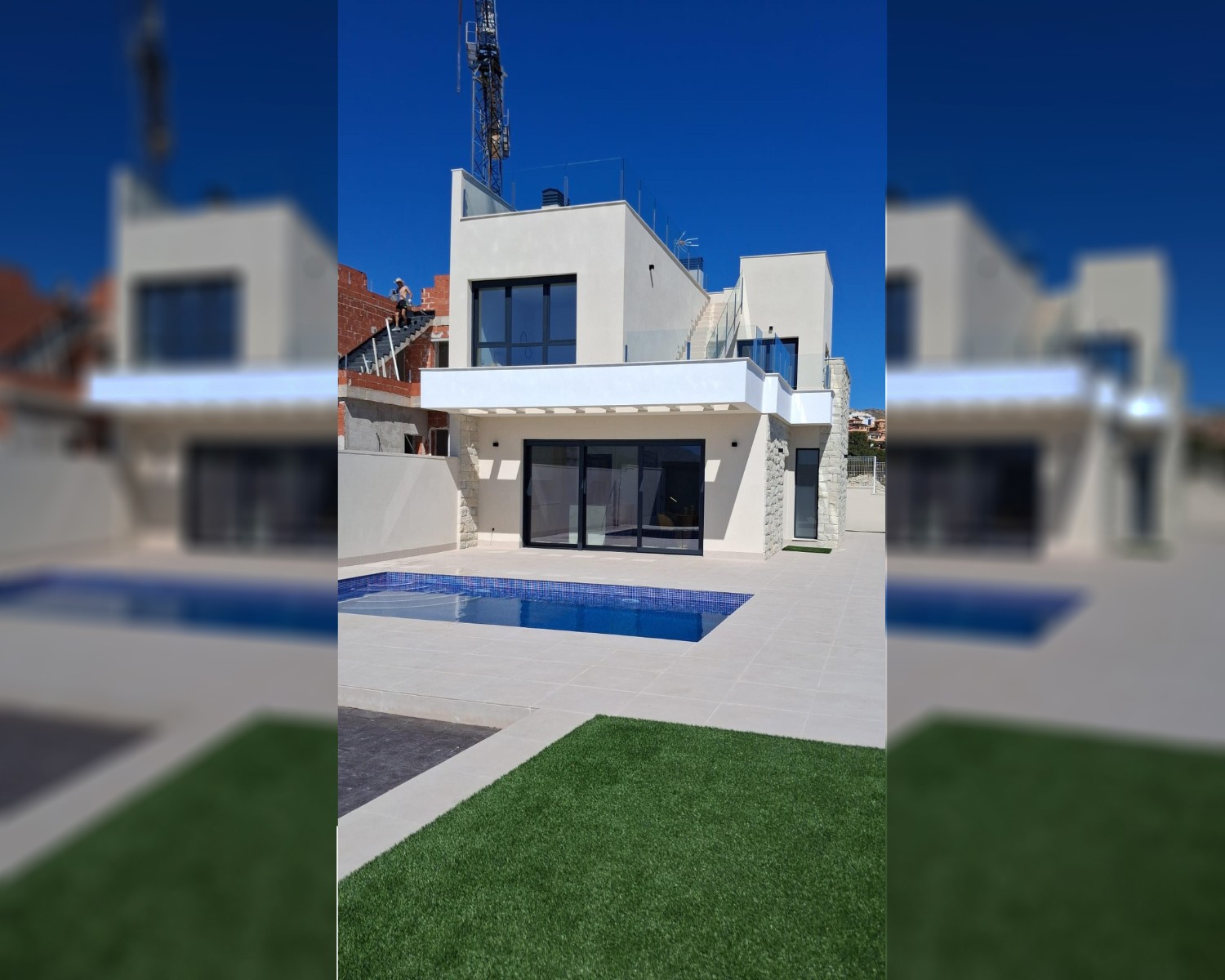 Villa in Benidorm, Alicante, Spain 3 bedrooms, 213 sq.m. No. 180204