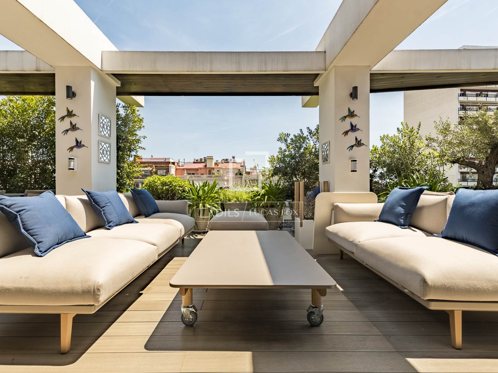 Attico a Barcelona, Spagna 5 camere da letto, 240 mq. N° 192538