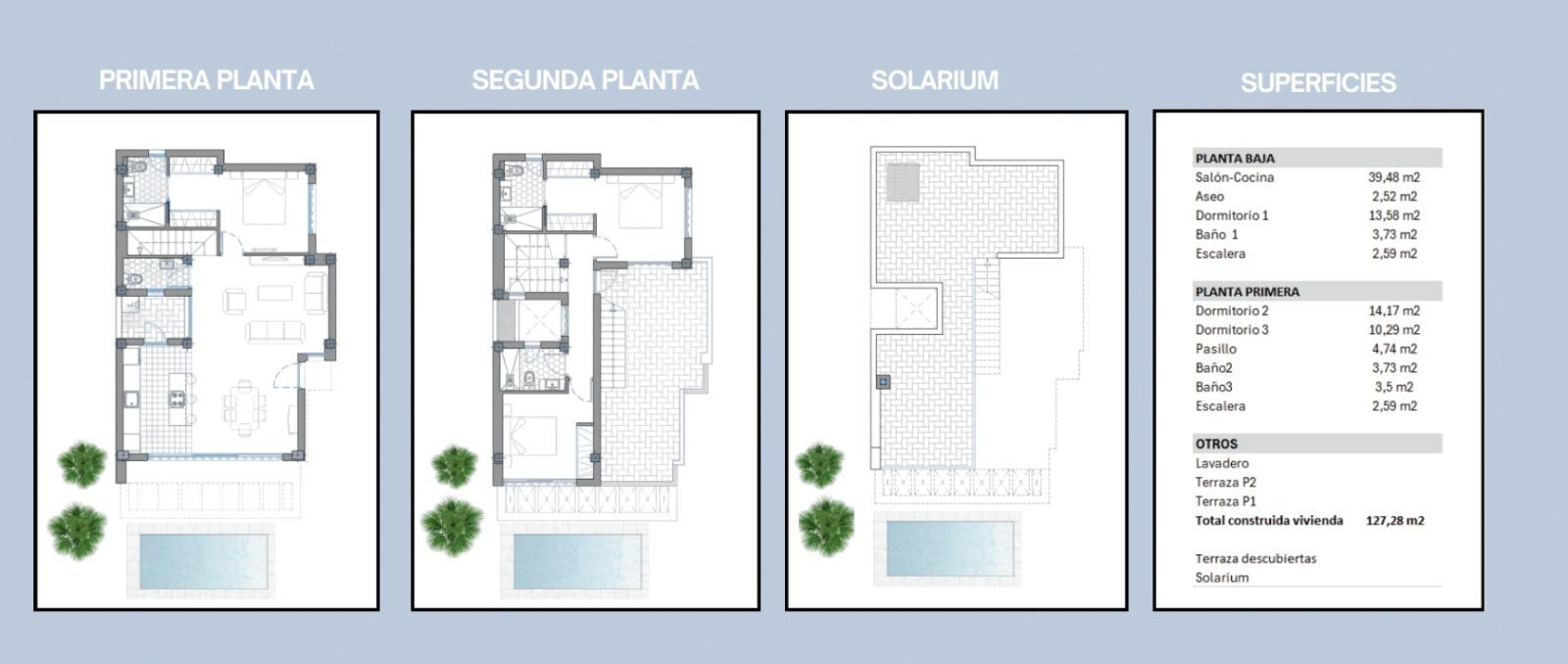 Casa a Finestrat, Alicante, Spagna 3 camere da letto, 213.77 mq. N° 165646