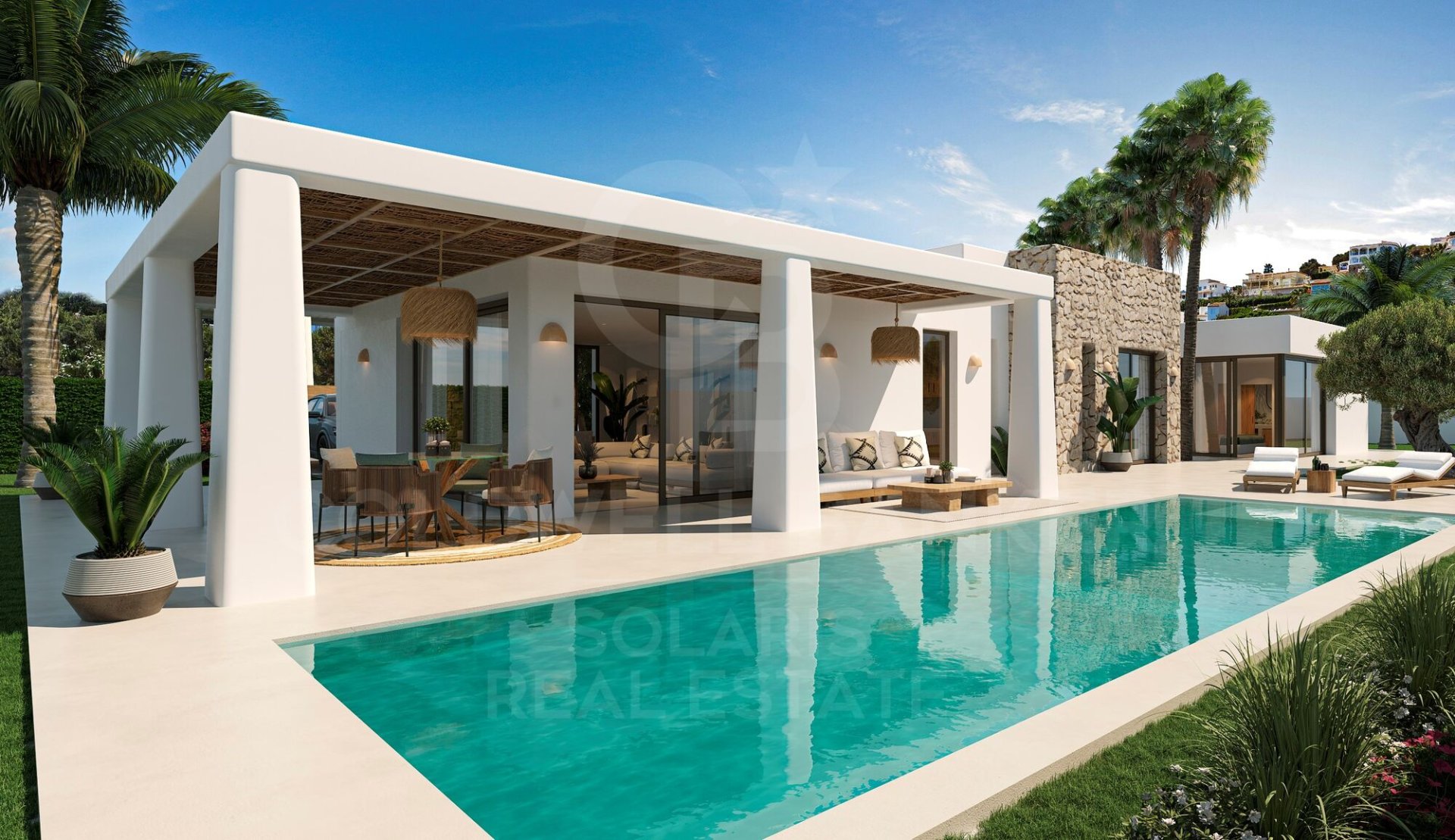 Villa en Jávea, Alicante, España 4 dormitorios, 236 m2 No. 160117