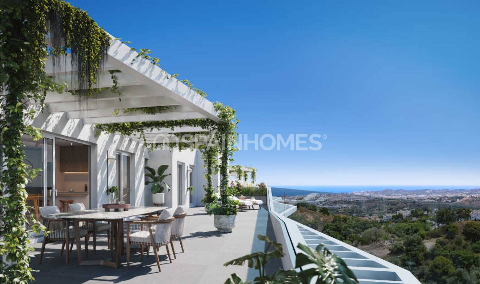 Huoneisto Mijas, Malaga, Espanja 3 makuuhuonetta, 100 m2 No. 63428