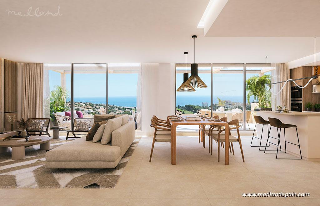 Apartment in Benalmadena, Malaga, Spain 3 bedrooms, 163 sq.m. No. 143887