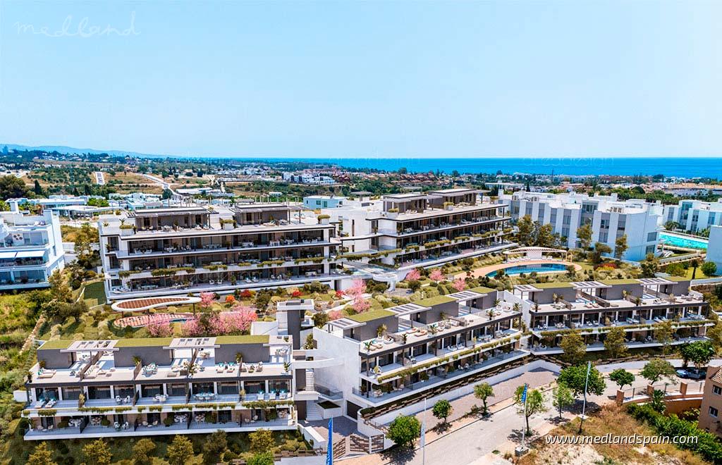 Квартира в Эстепона, Малага, Испания 2 спальни, 126м2 №143890